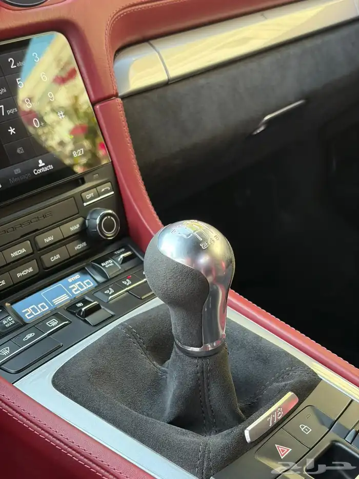 بورش سبايدر ناقل يدوي وارد ساماكو تحت الضمان 8