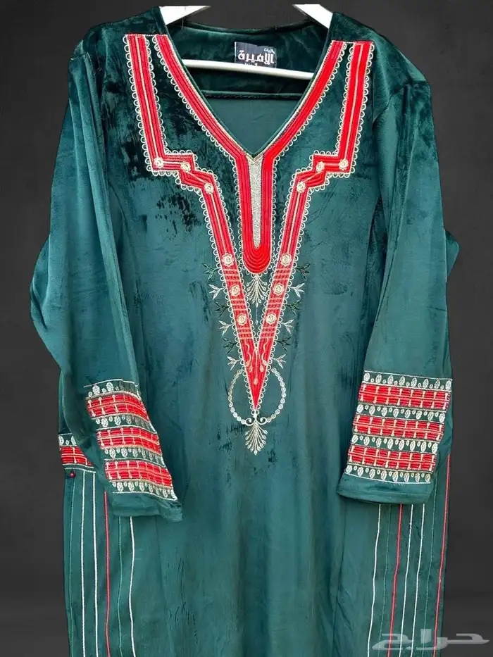 جلابيات مخمل خامات فوق روعة 8