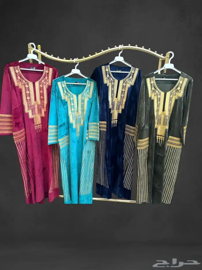 جلابيات مخمل خامات فوق روعة 37