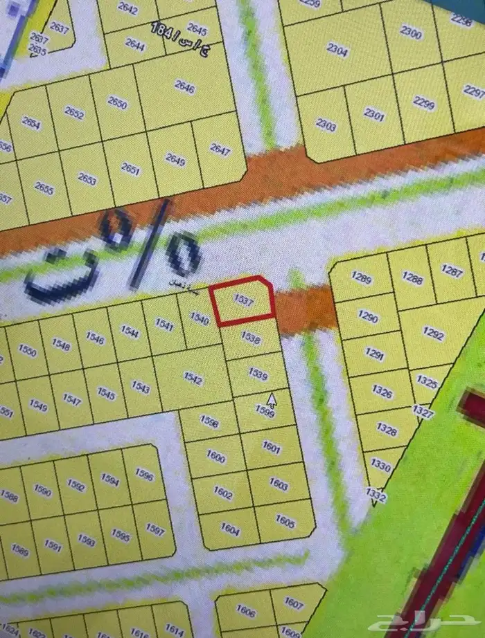 ارض تجاريه للاستثمار حي الرياض 0