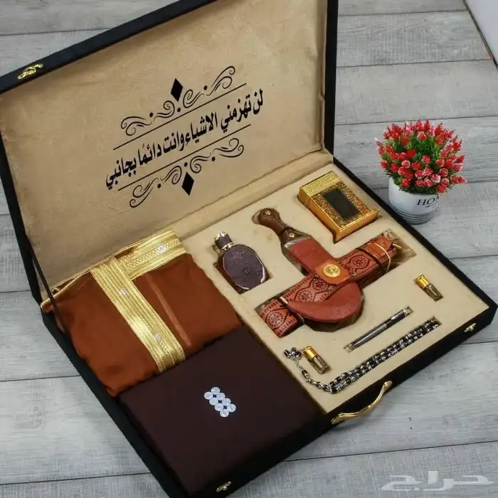 هدايا رجاليه بشت خنجر قماش 1