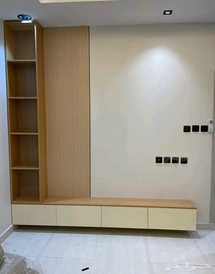 دهانات داخليه ديكورات شيبورد خشب ورق حائط 2