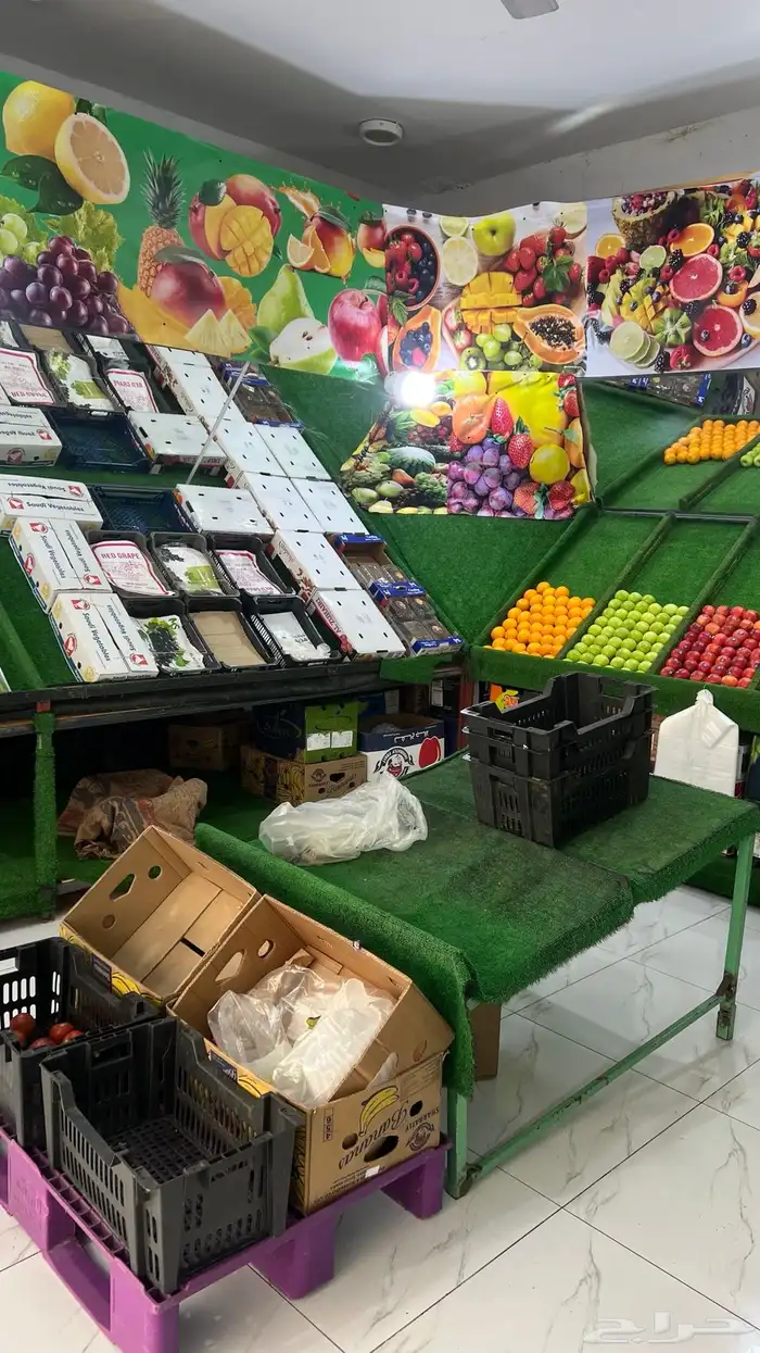 للبيع محل خضار جاهز بكيمرات وتخشيبه 4