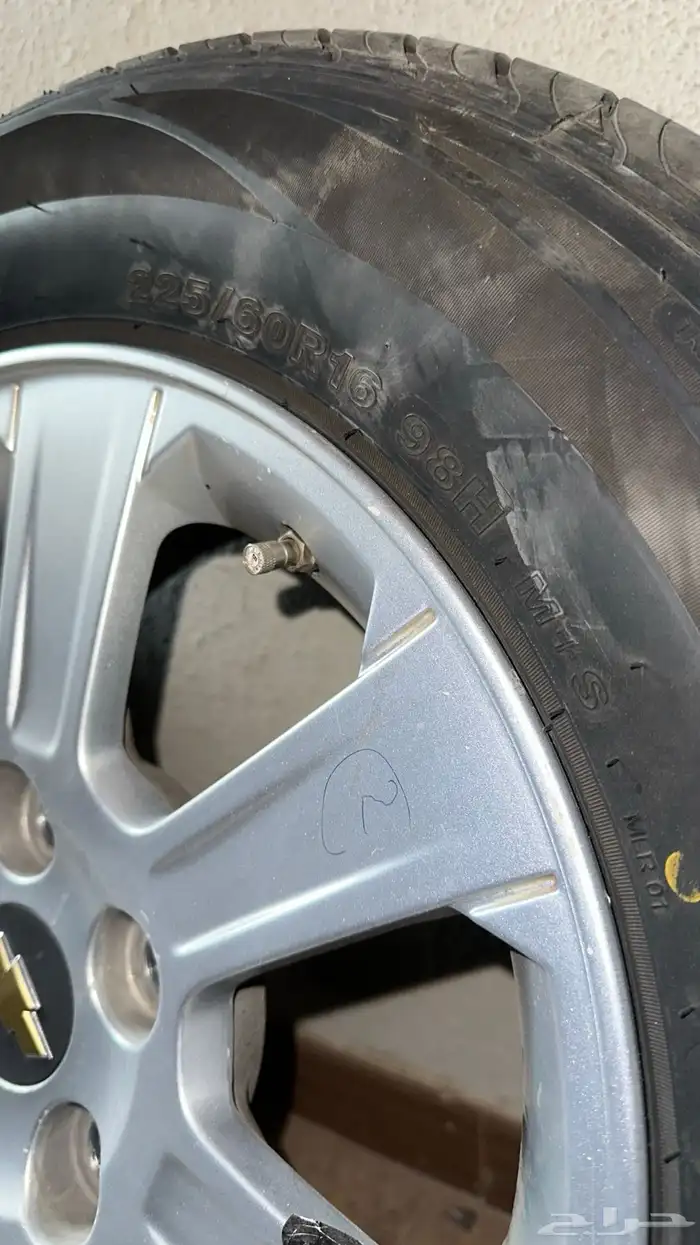 جنوط كابرس مقاس 16   كفرات اريسون تايلندية 16 60 225 جديدة 1