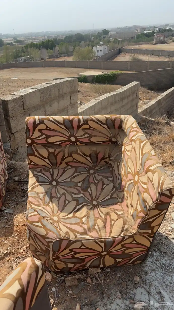 كنب 6 قطع مستعمل 6