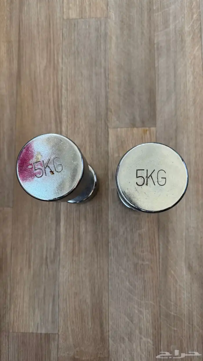 دنابل   دمبل 5 كيلو للبيع 1