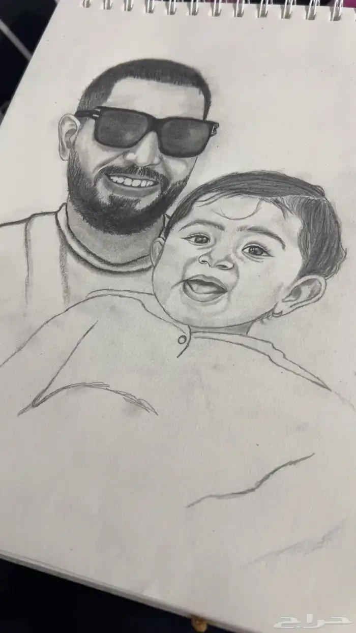 رسم برتريه واقعي باسعار رمزيه في متناول الجميع 2