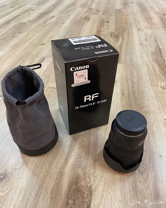 عدسة كانون canon 24 70 RF 2.8 4