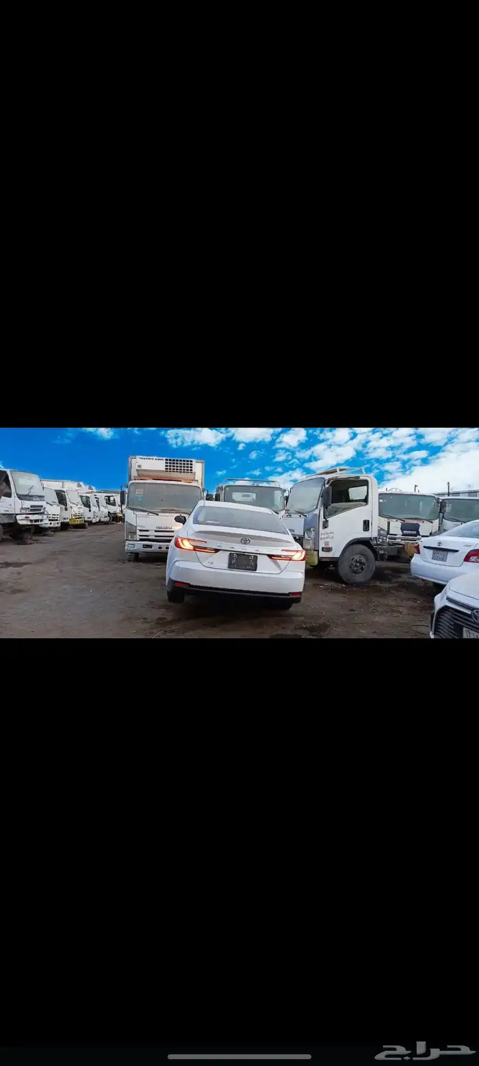 تشليح تويوتا كامري مديل 2025 3