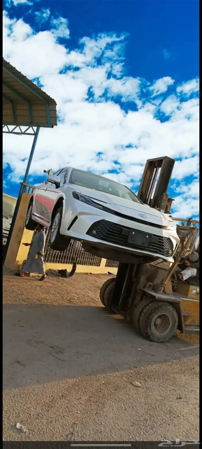 تشليح تويوتا كامري مديل 2025 4