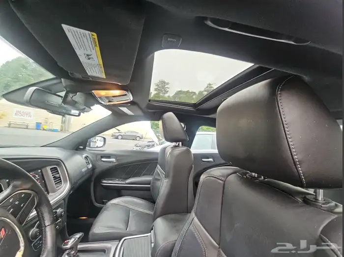 دودج تشارجر 2020فل كامل فتحة سقف وارد امريكا بطاقة جمركيةV6 4