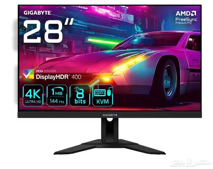 للبيع شاشة مستعملة Gigabyte M28U 4K 144Hz 0