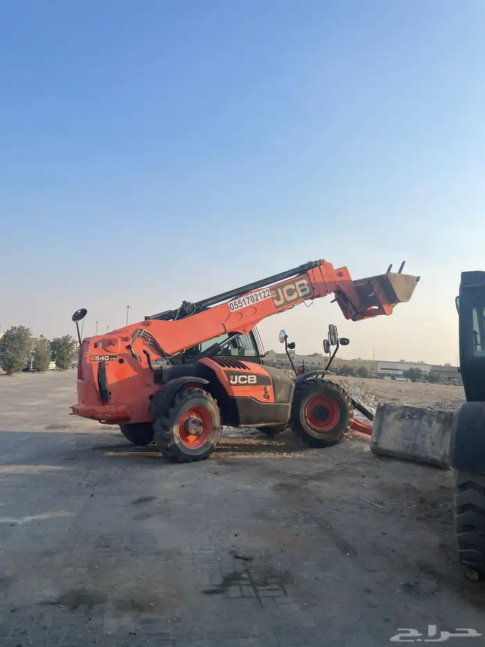 رافعه تلسكوبيه تلي هندر بوم لودر للايجار 17متر jcb 0