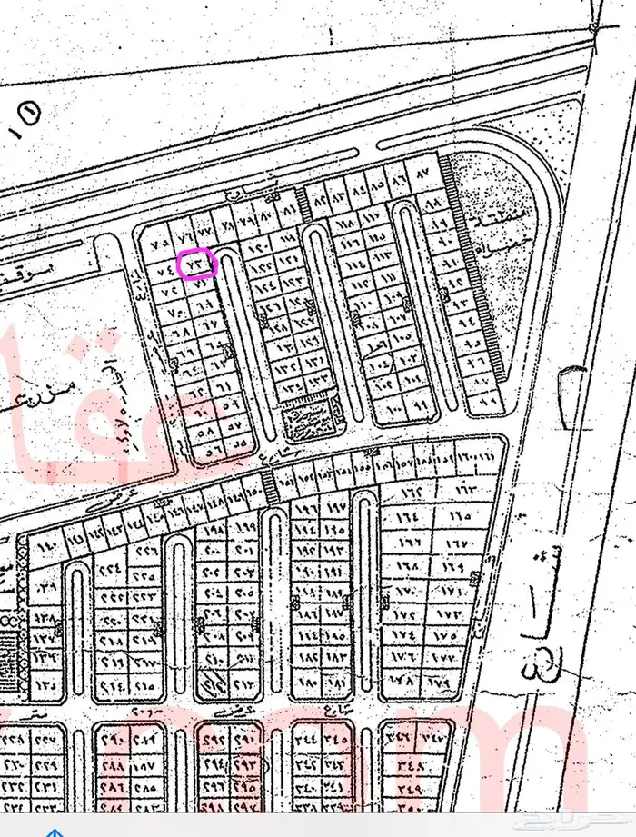 أرض في الجبيل حي الضاحية للبيع 1