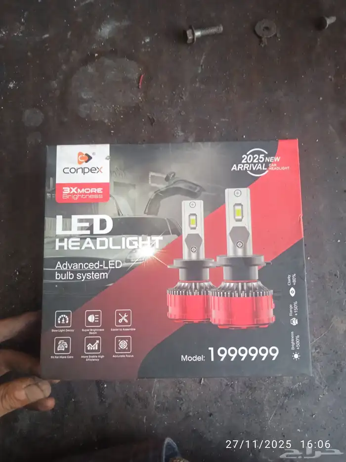 انوار زنون LED لجميع السيارات 0