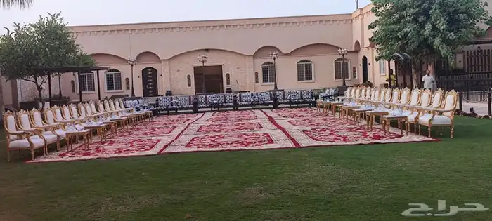 حفلات مناسبات تاجر كراسي تاجر طاولات مستطيره ودائريه 5