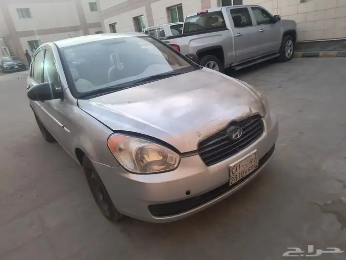 سياره اكسنت قير عادي دبدوب 3