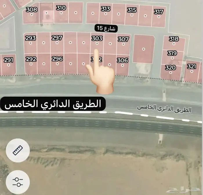 ارض للبيع بمخطط ولي العهد 4 0