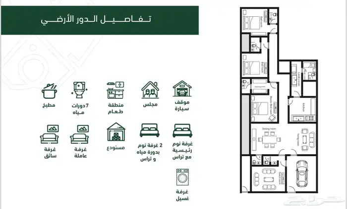 أدوار جديدة للبيع  الرياض حي الأندلس 1