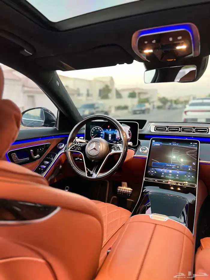 مرسيدس S580 الجوهرة 2022 قمة النظافة مالك اول سعودي وكالة 39