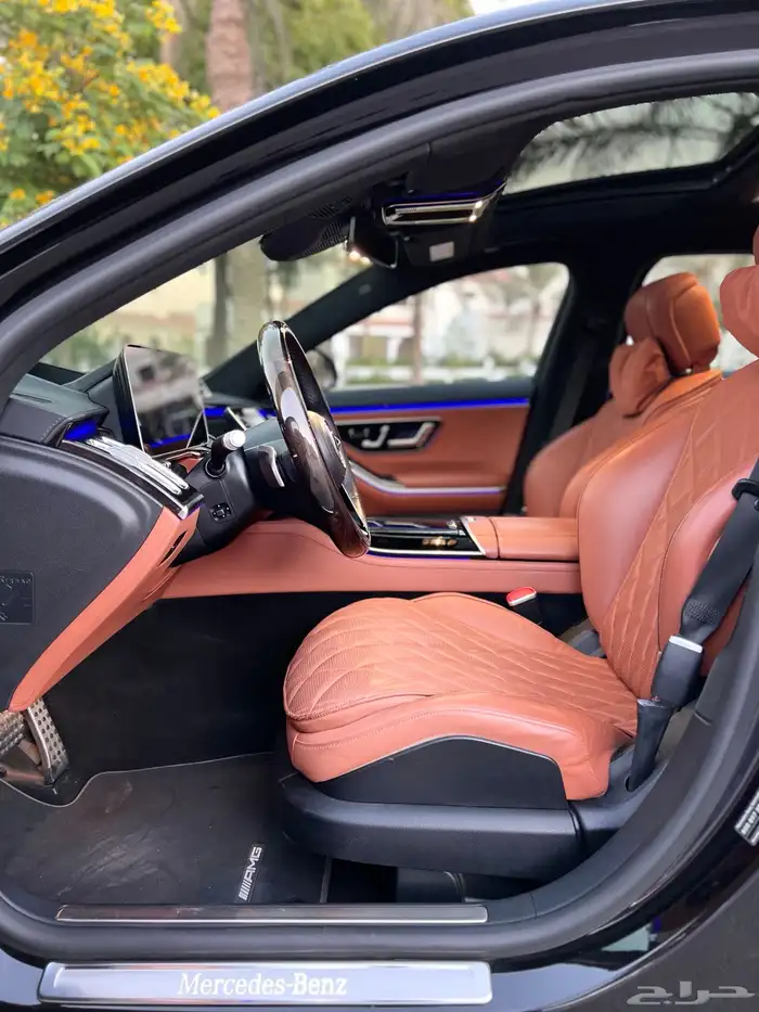 مرسيدس S580 الجوهرة 2022 قمة النظافة مالك اول سعودي وكالة 27