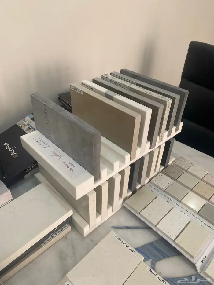 تصميم وتفصيل طاولات طعام ومكاتب رخام صناعي وطبيعي حسب الطلب 4