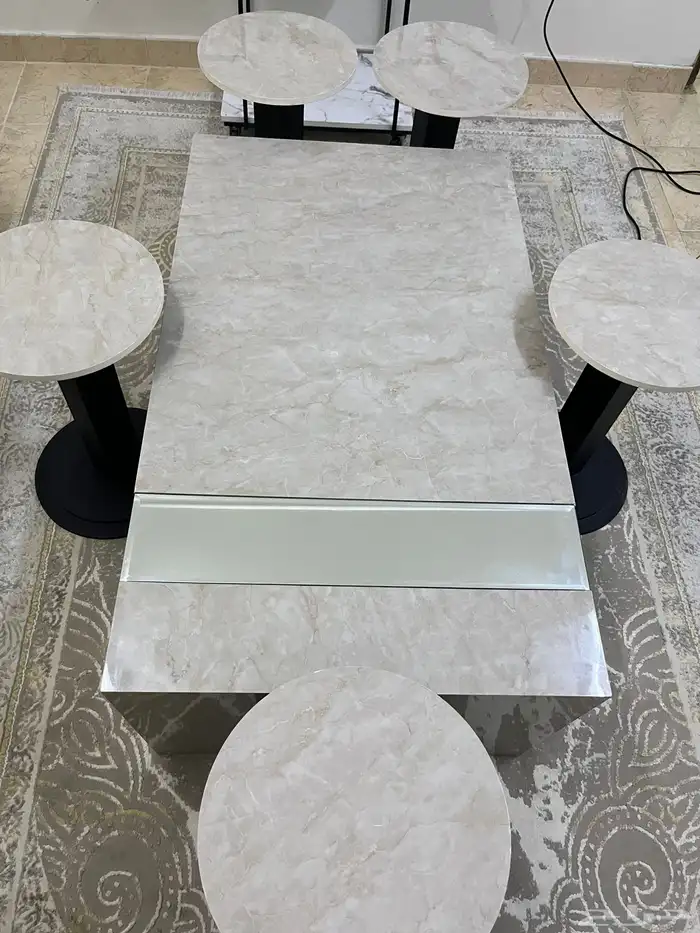 دفايات قهوه وشاي طاوله مع4خدمه سخان للسوم 9