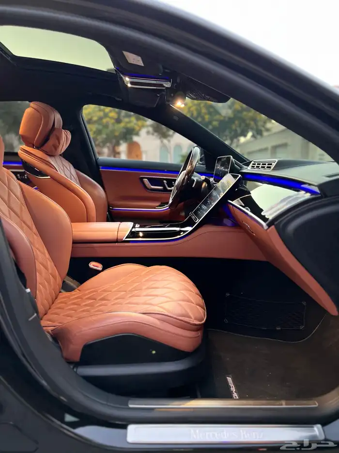 مرسيدس S580 الجوهرة 2022 قمة النظافة مالك اول سعودي وكالة 47