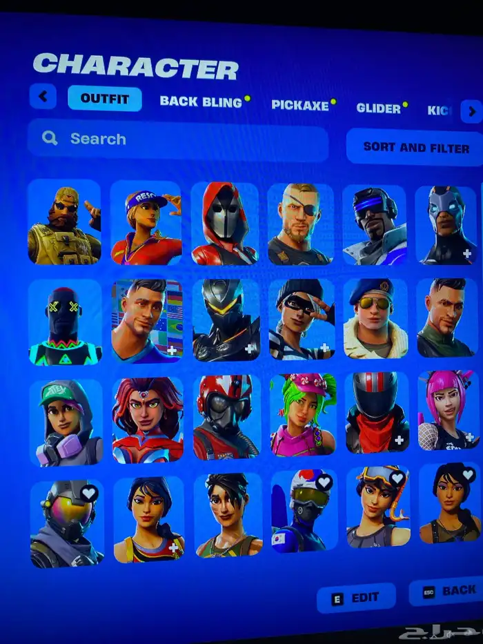 حساب نادر للبيع فورت و روكت ليق 14