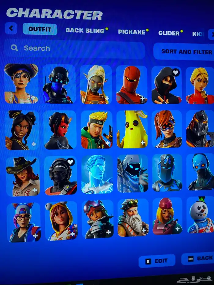 حساب نادر للبيع فورت و روكت ليق 12