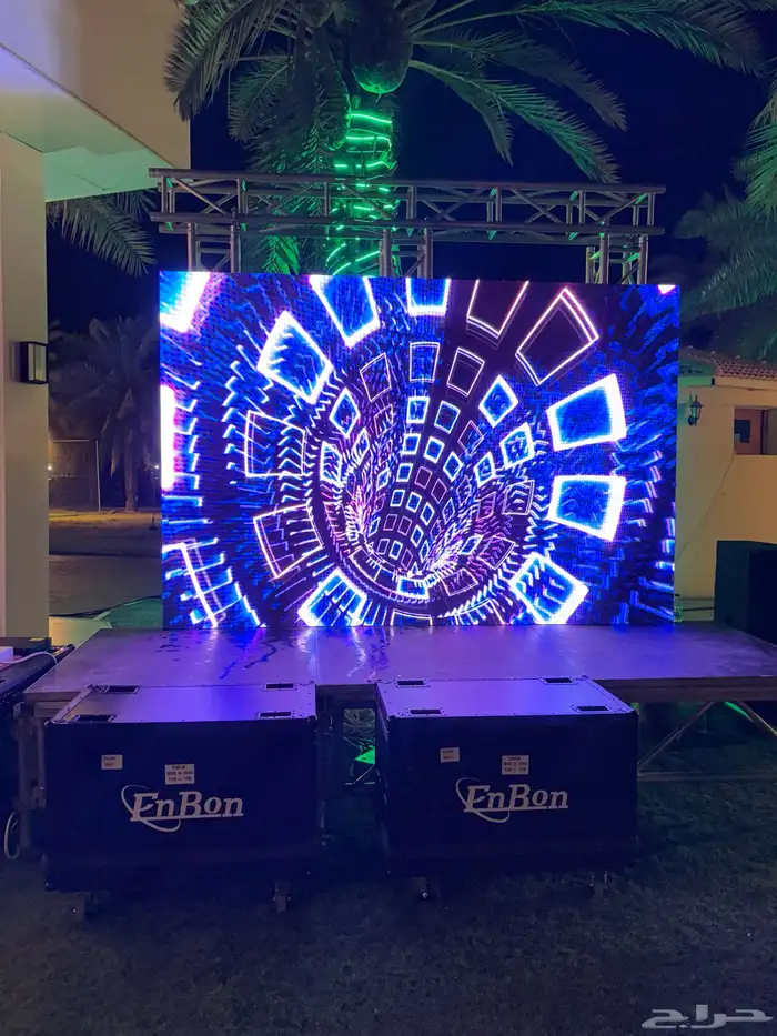 تنظيم حفلات وافتتحات تصوير شاشات ليد ليزر مسارح ديجي 9