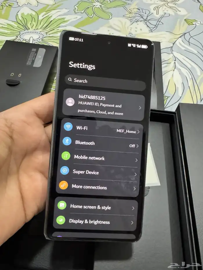 للبيع  هواوي ميت X6 قابل للطي  سعة 512 جيجا 2