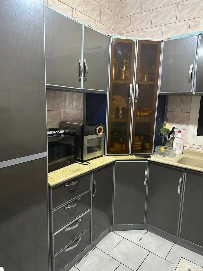 دولاب مطبخ المنيوم 0