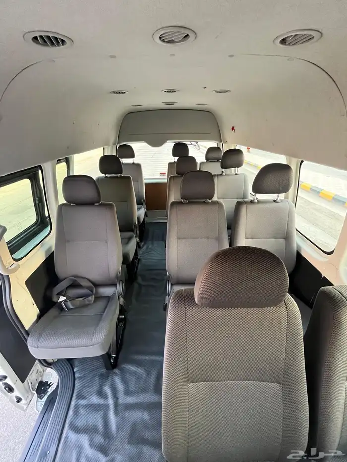 باص تويوتا ركاب 2017 سقف عالي للبيع 9