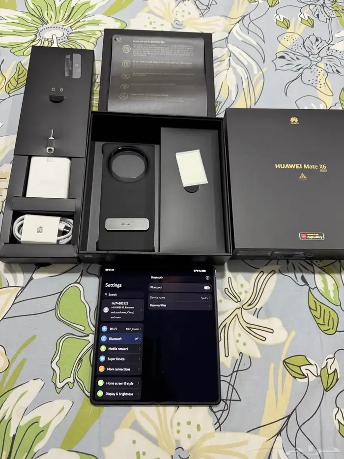 للبيع  هواوي ميت X6 قابل للطي  سعة 512 جيجا 0