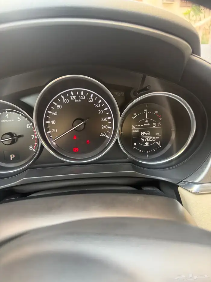 مازدا6 موديل 2022 بودي بلد  بحاله الوكاله عداد 56 10