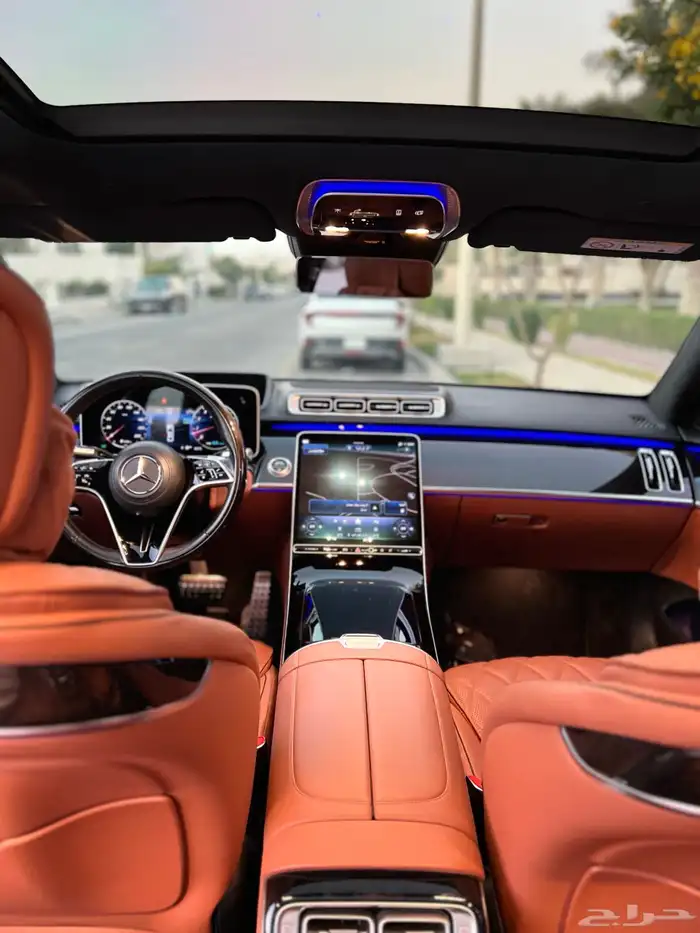 مرسيدس S580 الجوهرة 2022 قمة النظافة مالك اول سعودي وكالة 38