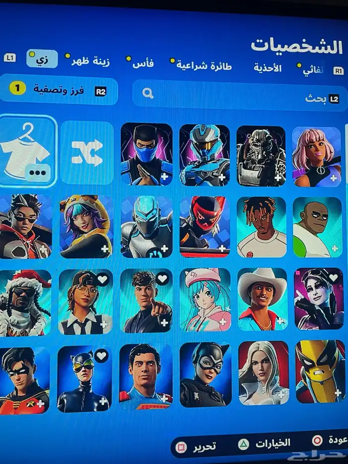 حساب سوني فورت و روكت 2