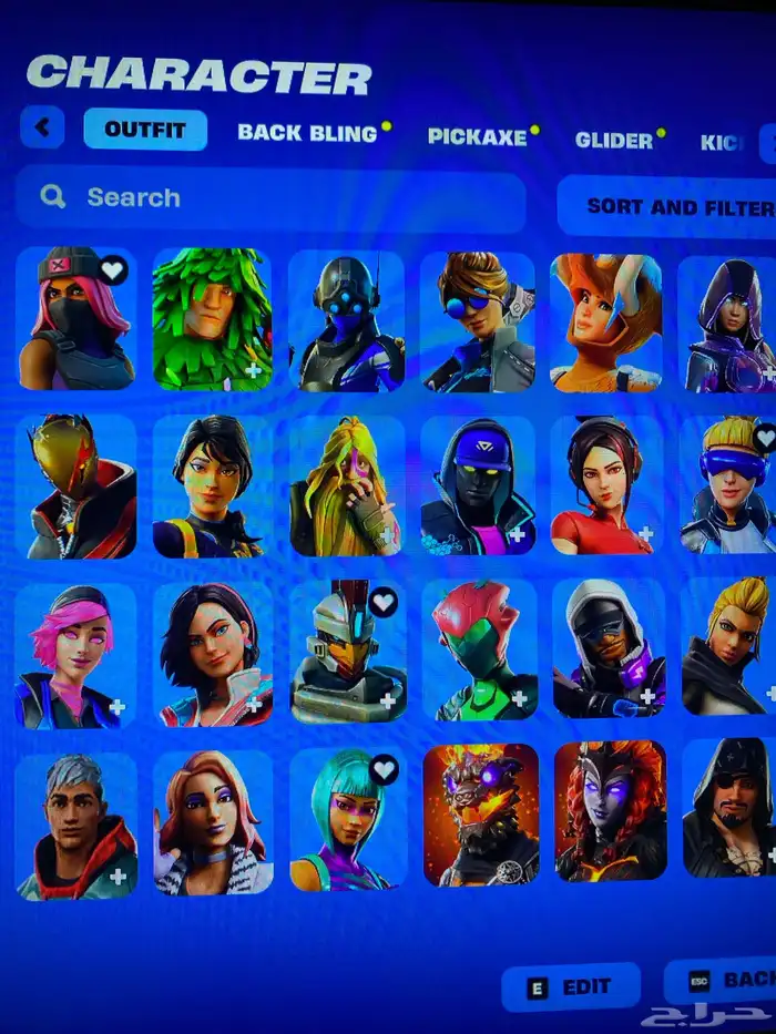 حساب نادر للبيع فورت و روكت ليق 11