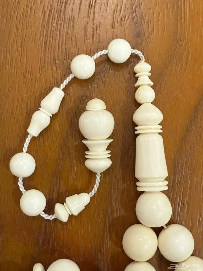 سبحة مسباح عاج ( ناب الفيل ) تم البيع 7