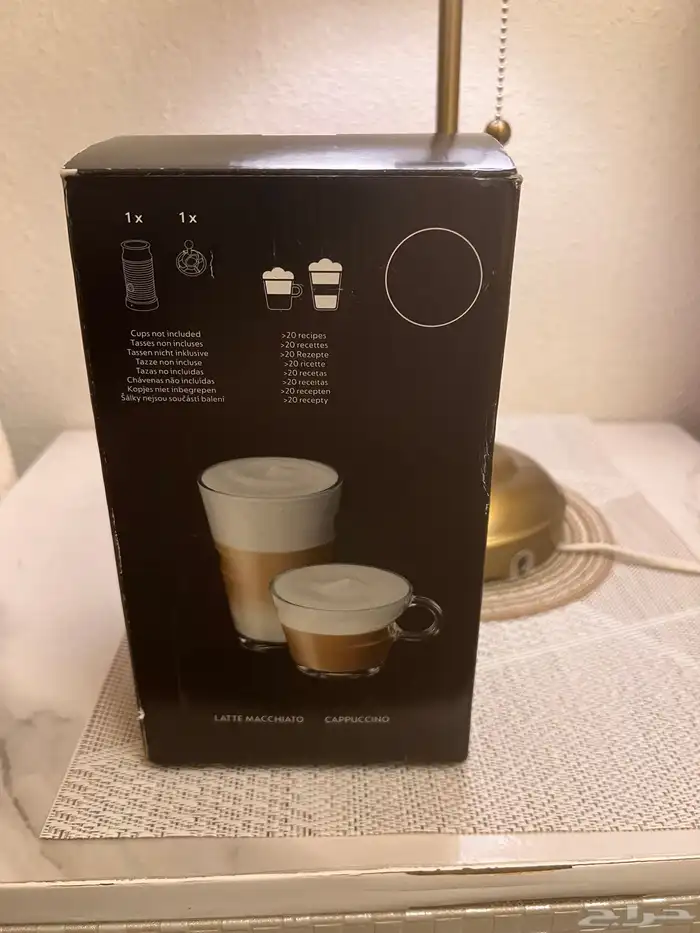 ماكينة صنع رغوة الحليب نسبرسو جديدة لم تستعمل 2