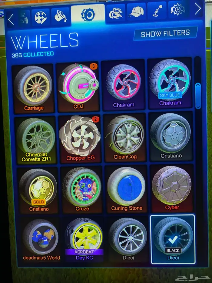 حساب نادر للبيع فورت و روكت ليق 3