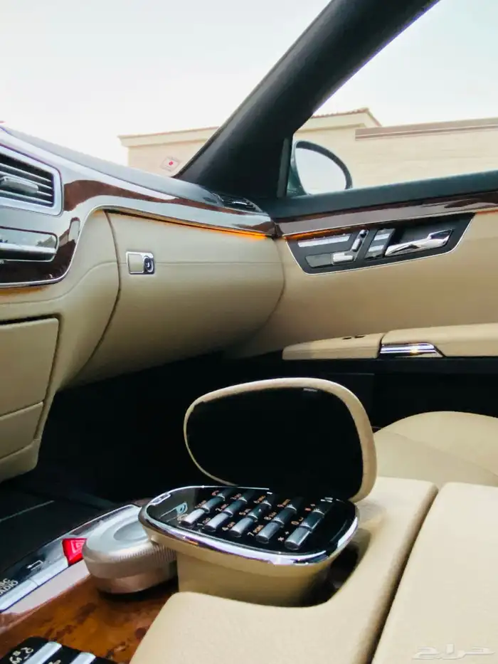 مرسيدس بانوراما S350 مخزنه بحاله الزيرو ماشاء الله 55