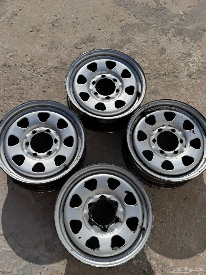 جنوط نيسان حديد 6 مسامير اصليه 0