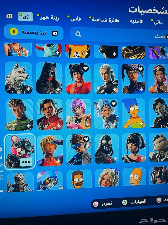 حساب سوني فورت و روكت 7