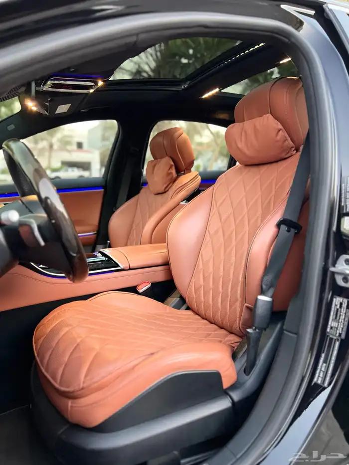 مرسيدس S580 الجوهرة 2022 قمة النظافة مالك اول سعودي وكالة 28