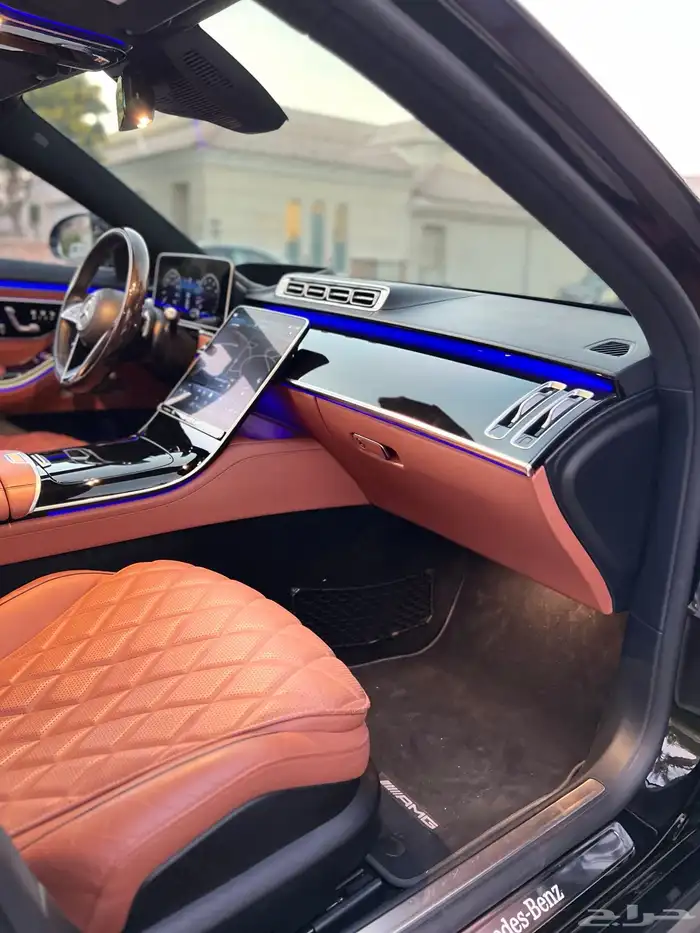 مرسيدس S580 الجوهرة 2022 قمة النظافة مالك اول سعودي وكالة 44