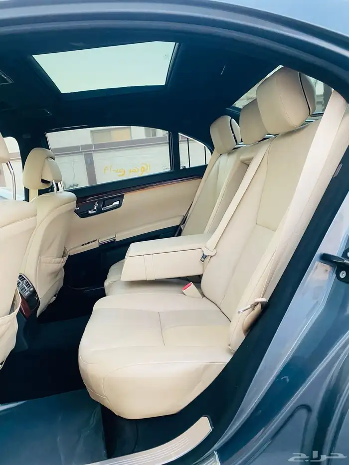 مرسيدس بانوراما S350 مخزنه بحاله الزيرو ماشاء الله 35