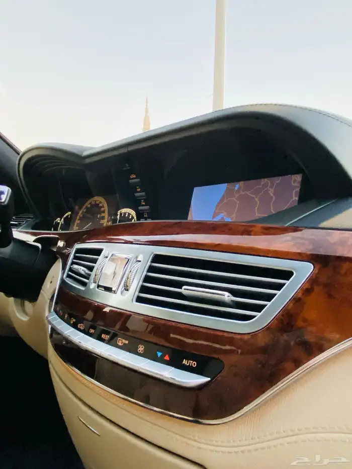 مرسيدس بانوراما S350 مخزنه بحاله الزيرو ماشاء الله 54