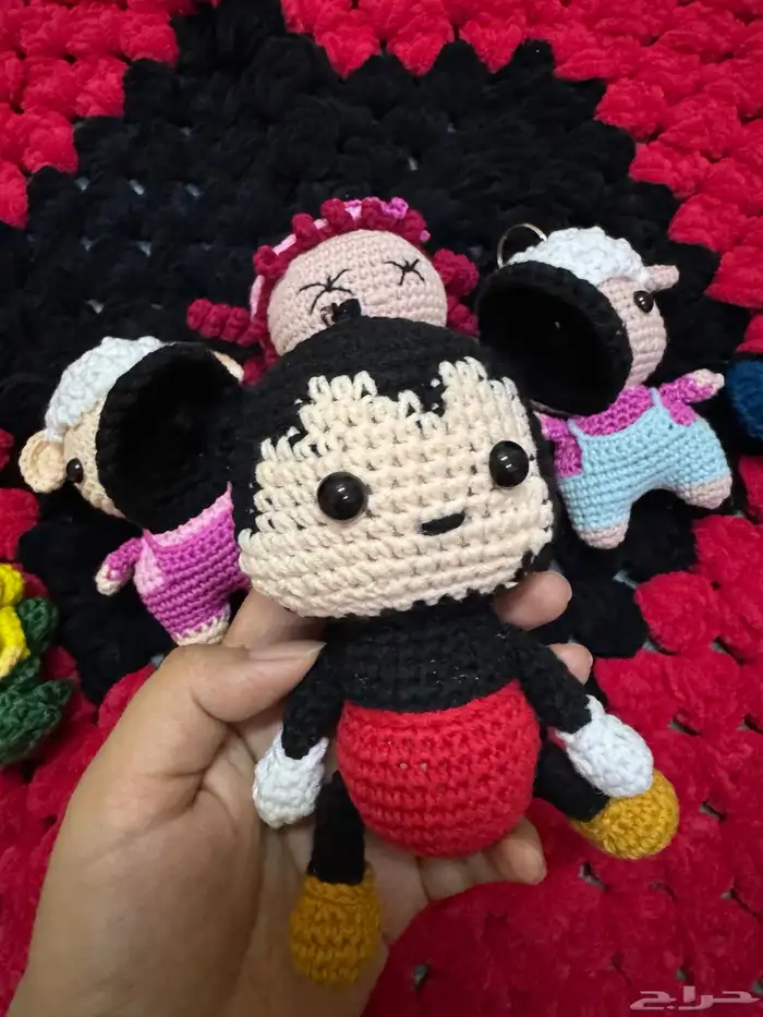 دمى اطفال بالكروشيه 1